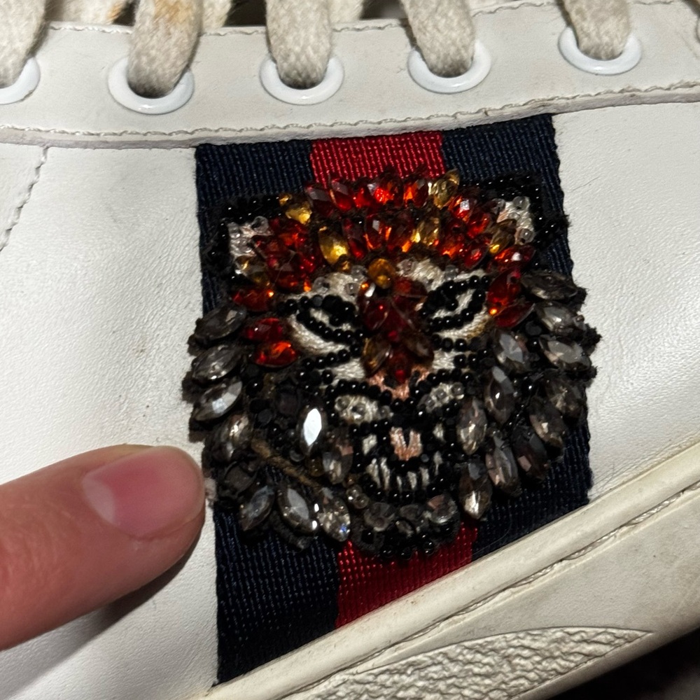 Gucci ACE  Women's tennis shoes 7.5 - Picture 3 of 12